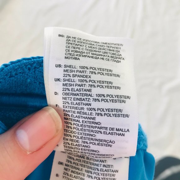 Adidas Blue Fitness Athletic Running Shorts - Picture 5 of 10